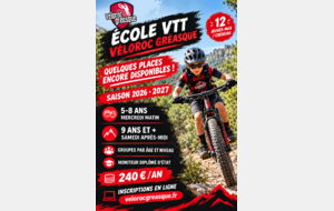 Venez découvrir notre école VTT en essai gratuit cette semaine !